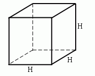 Volume di un cubo